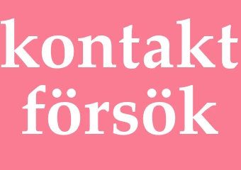 Synonym kontaktförsök