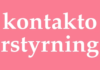 Synonym kontaktorstyrning