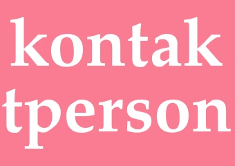Synonym kontaktperson