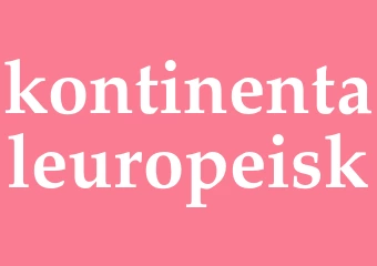 Synonym kontinentaleuropeisk