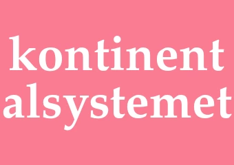 Synonym kontinentalsystemet