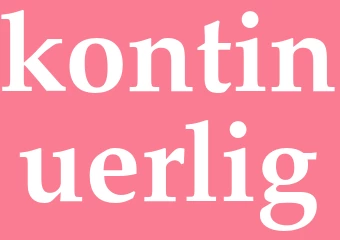 Synonym kontinuerlig