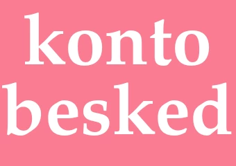 Synonym kontobesked