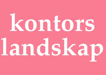 Synonym kontorslandskap