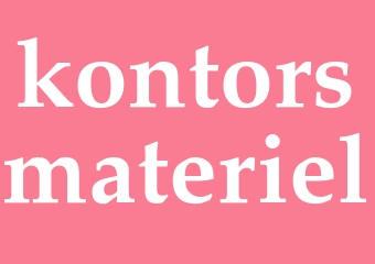 Synonym kontorsmateriel