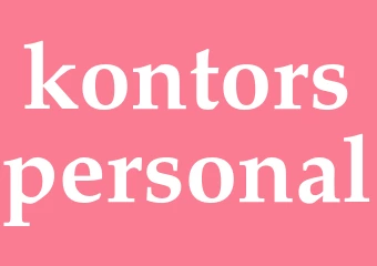 Synonym kontorspersonal