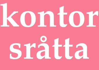 Synonym kontorsråtta
