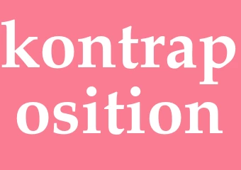 Synonym kontraposition