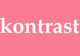 Synonym kontrast