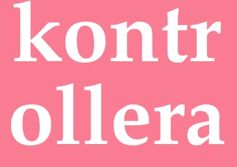 Synonym kontrollera