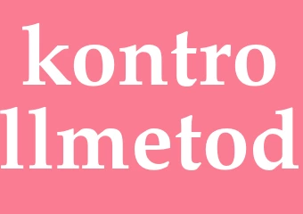 Synonym kontrollmetod