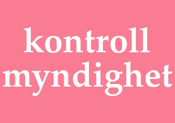 Synonym kontrollmyndighet