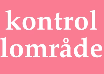 Synonym kontrollområde
