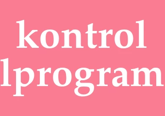 Synonym kontrollprogram