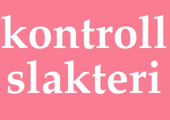 Synonym kontrollslakteri