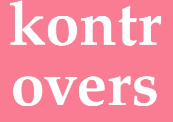 Synonym kontrovers