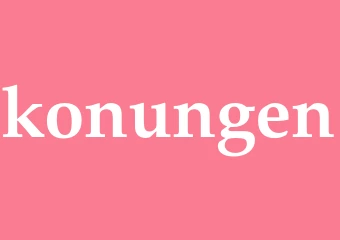 Synonym konungen