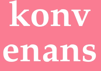 Synonym konvenans