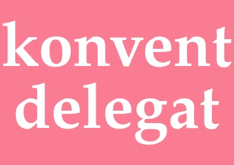 Synonym konventdelegat