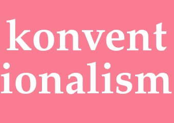 Synonym konventionalism