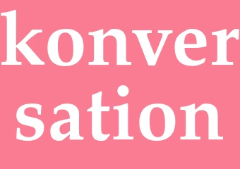 Synonym konversation