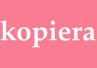 Synonym kopiera