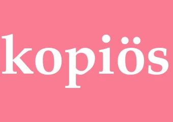Synonym kopiös