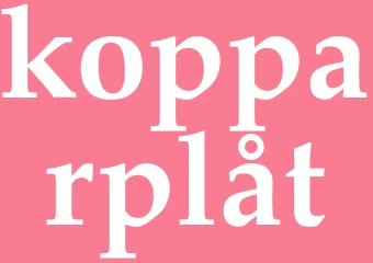 Synonym kopparplåt