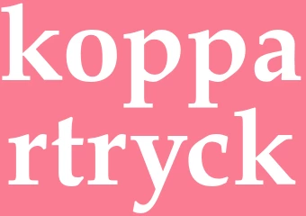 Synonym koppartryck