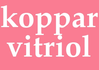 Synonym kopparvitriol