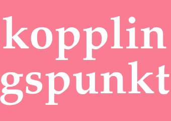 Synonym kopplingspunkt