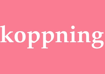 Synonym koppning