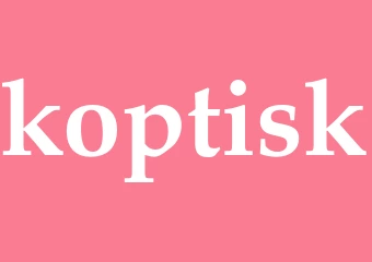 Synonym koptisk
