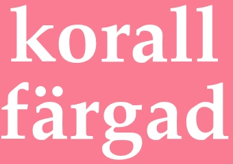 Synonym korallfärgad
