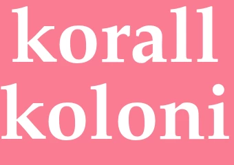 Synonym korallkoloni