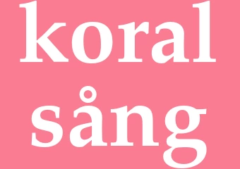 Synonym koralsång