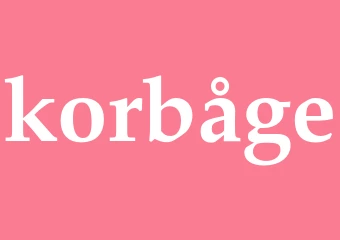 Synonym korbåge