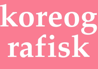 Synonym koreografisk