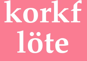 Synonym korkflöte