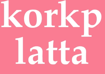 Synonym korkplatta