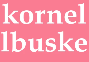 Synonym kornellbuske