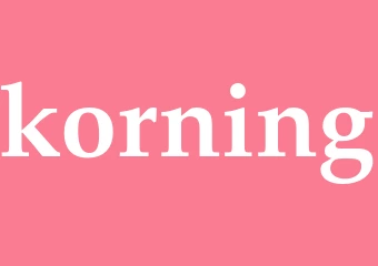 Synonym korning