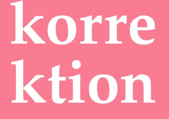 Synonym korrektion