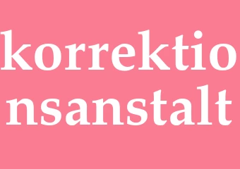 Synonym korrektionsanstalt