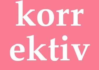 Synonym korrektiv