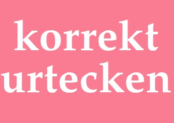 Synonym korrekturtecken