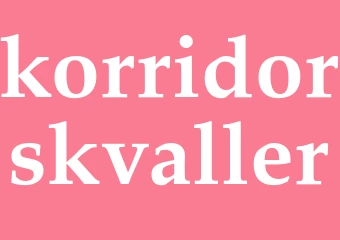 Synonym korridorskvaller