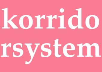 Synonym korridorsystem