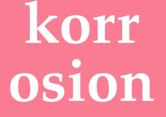 Synonym korrosion