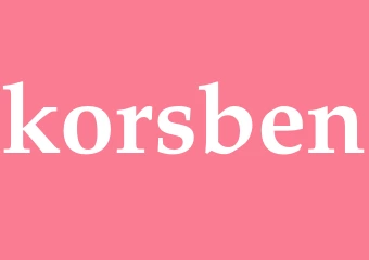 Synonym korsben
